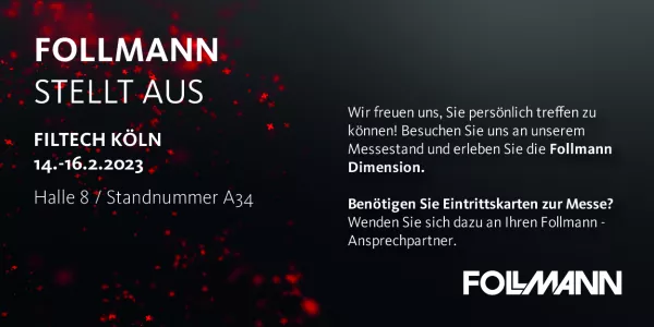 Follmann Filtech Einladung