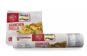 Flexible frozen food packaging from Frosta