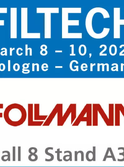 Follmann stellt auf der Filtech 2022 aus!
